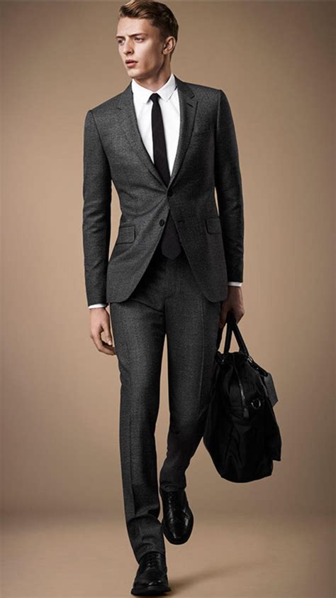 burberry suit for men